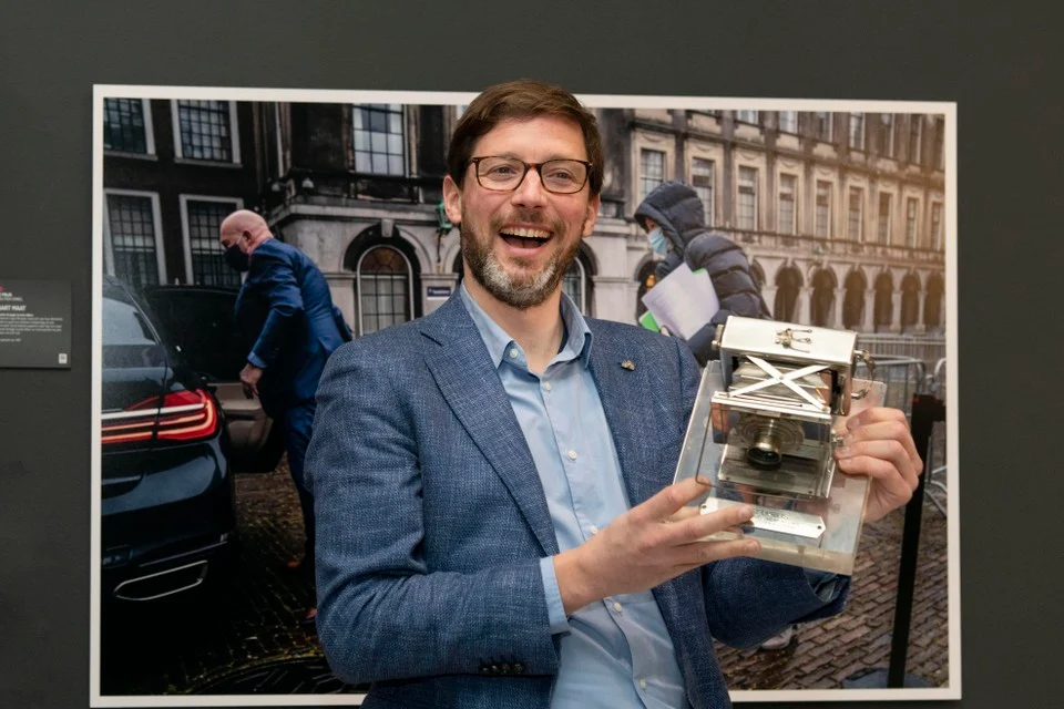 Bart Maat wint Zilveren Camera 2021 - Foto Margot Brakel